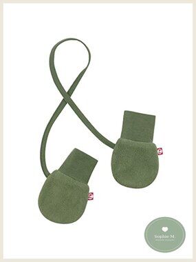 Baby Fleece Mittens Infant Newborn Winter Gloves String